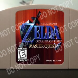 Legend Of Zelda Ocarina Of Time Master Quest - For Play On The N64 Nintendo 64