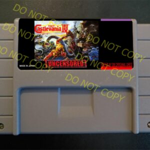 Super Castlevania IV Uncensored - For Play On The SNES / Super Nintendo