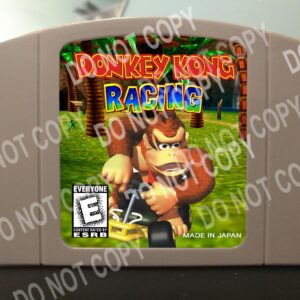 Donkey Kong Racing - For Play On The N64 Nintendo 64