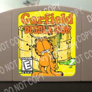 Garfield Desolation - For Play On The N64 Nintendo 64