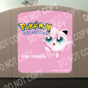 Pokemon Pink Version - For Play On The N64 Nintendo 64