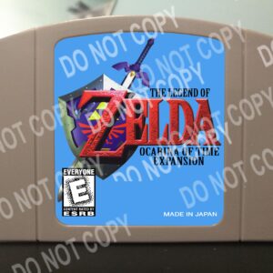 Zelda Ocarina of Time Expansion - For Play On The N64 Nintendo 64