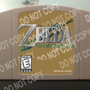 Legend Of Zelda The Helix Blade - For Play On The N64 Nintendo 64
