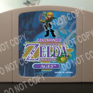 Zelda Oracle of Ages ( GBA Enhanced )  - For Play On The N64 Nintendo 64