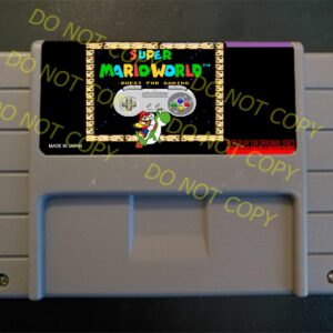Super Mario World Quest For Gaming- For Play On The SNES / Super Nintendo