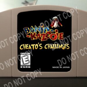 Banjo Kazooie Cheato's Challenges - For Play On The N64 Nintendo 64