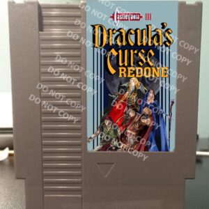 Castlevania III 3 Dracula's Curse Redone - For Play On The NES Nintendo Entertainment System
