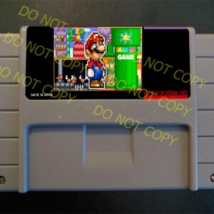 Mario Game - For Play On The SNES / Super Nintendo