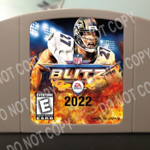 NFL Blitz 2022 - For Play On The N64 Nintendo 64