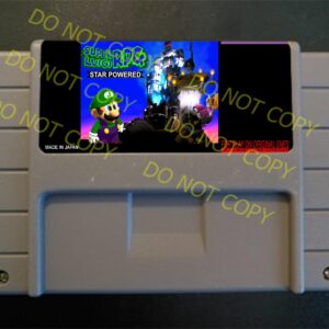 Super Luigi RPG Star Powered - For Play On The SNES / Super Nintendo