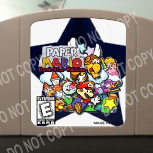 Paper Mario Dark Star Edition - For Play On The N64 Nintendo 64