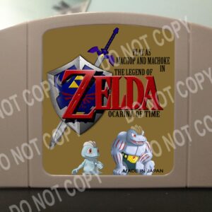 Play As Machop And Machoke In Zelda Ocarina Of Time - For Play On The N64 Nintendo 64