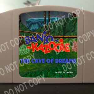 Banjo Kazooie The Cave Of Dreams - For Play On The N64 Nintendo 64