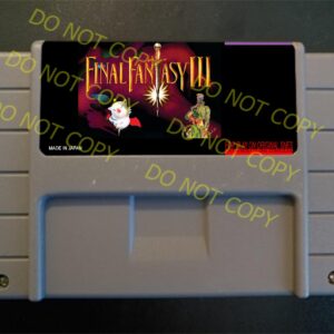 Final Fantasy III General Leo Edition - For Play On The SNES / Super Nintendo