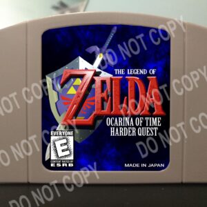 Zelda Ocarina Of Time Harder Quest - For Play On The N64 Nintendo 64
