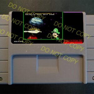 Luigi's Misadventures 4 - Galactic Kids Next Door - For Play On The SNES / Super Nintendo