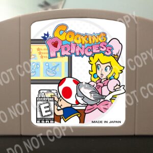 Cooking Princess (Paper Mario) - For Play On The N64 Nintendo 64