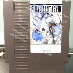 Final Fantasy III ( ad0220 Edition ) Also Known as the MMC5 Version - For Play On The NES Nintendo Entertainment System