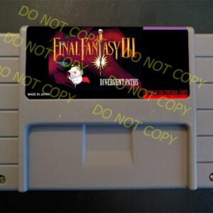 Final Fantasy III Divergent Paths - For Play On The SNES / Super Nintendo