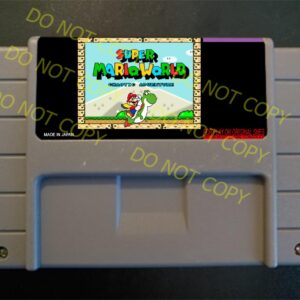 Super Mario World Chaotic Adventure - For Play On The SNES / Super Nintendo