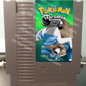 Pokemon LeafGreen Part 3 - For Play On The NES Nintendo Entertainment System