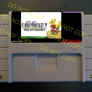Final Fantasy V - Void Divergence  - For Play On The SNES / Super Nintendo
