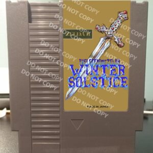 Zelda Winter Solstice - For Play On The NES Nintendo Entertainment System