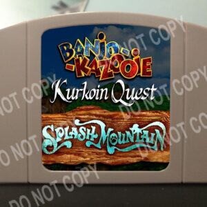 Banjo Kazooie Kurkoin Quest V0.3 Splash Moutain - For Play On The N64 Nintendo 64