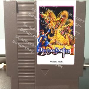 Dragon Buster II Seal Of Darkness - For Play On The NES Nintendo Entertainment System