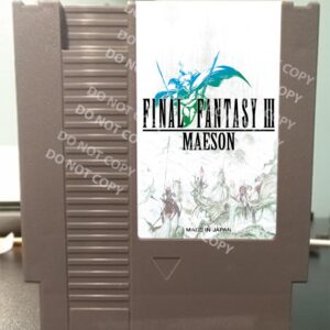 Final Fantasy III Maeson - For Play On The NES Nintendo Entertainment System