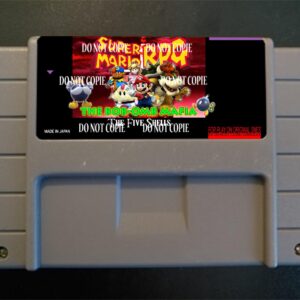 Super Mario RPG The Bob-Omb Mafia +    For Play On The SNES / Super Nintendo