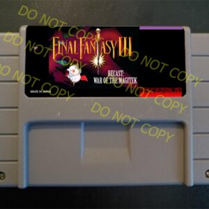 Final Fantasy III ReCast: War of the Magitek - For Play On The SNES / Super Nintendo