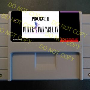 Project II: Final Fantasy IV - For Play On The SNES / Super Nintendo