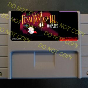Final Fantasy III A Complete Hack - For Play On The SNES / Super Nintendo