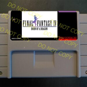 Final Fantasy IV: Born Of A Dragon - For Play On The SNES / Super Nintendo