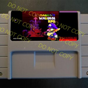 Manall's Waluigi RPG ( Mario RPG ) - For Play On The SNES / Super Nintendo