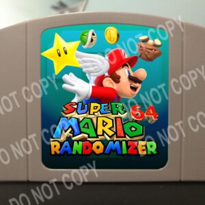 Super Mario 64 Randomizer Kaze's Edition - For Play On The N64 Nintendo 64