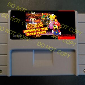 Super Mario RPG Plus + For Play On The SNES / Super Nintendo