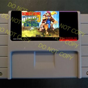Donkey Kong Country 3 Dixie Kong's Tag Team Trouble - For Play On The SNES / Super Nintendo