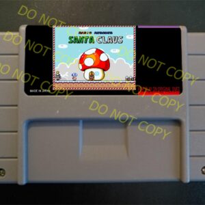 Mario Rescue Santa Claus - For Play On The SNES / Super Nintendo