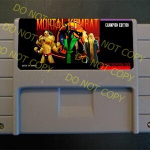 Mortal Kombat Champion Edition - For Play On The SNES / Super Nintendo