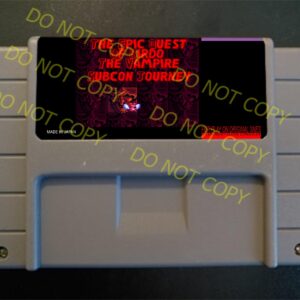 The Epic Quest Of Birdo The Vampire Subcon Journey - For Play On The SNES / Super Nintendo