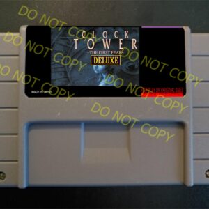 Clock Tower Deluxe - For Play On The SNES / Super Nintendo