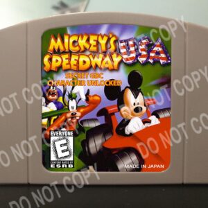 Mickey's Speedway USA - Secret GBC character unlocked - For Play On The N64 Nintendo 64