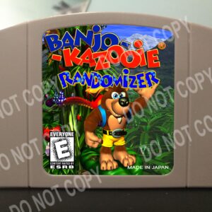 Banjo Kazooie Randomizer - For Play On The N64 Nintendo 64