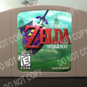 Zelda Ocarina Of Time The Sealed Palace - For Play On The N64 Nintendo 64