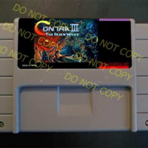 Contra III (SA-1 Enhancement ) - For Play On The SNES / Super Nintendo