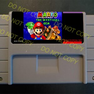 Mario The Mystical Gem - For Play On The SNES / Super Nintendo