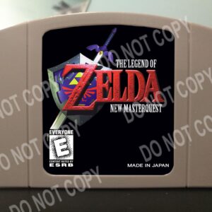 Zelda Ocarina Of Time New Master Quest - For Play On The N64 Nintendo 64