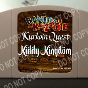 Banjo Kazooie Kurkoin Quest Kiddy Kingdom V0.5  -  For Play On The N64 Nintendo 64